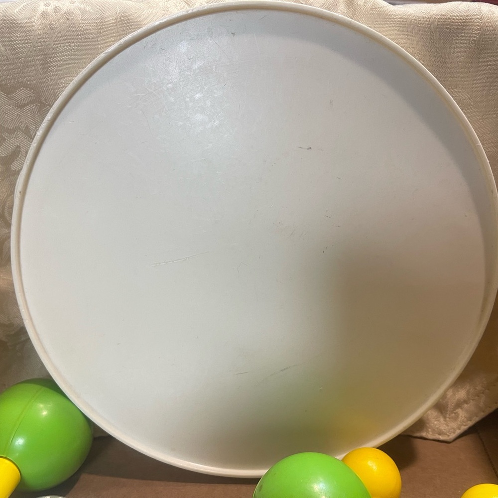 1979 Fisher-Price Vintage Toy Drum with Accessories #921 VERY CLEAN 8x5” - Picture 5 of 11